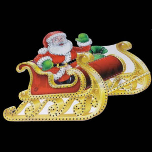 Santa, Santa Sleighs and friends